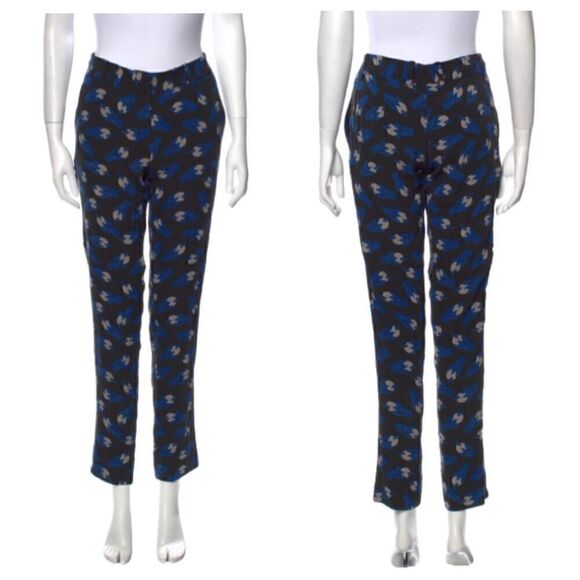 Diane Von Furstenberg Trousers in Night Clouds - Picture 1 of 9